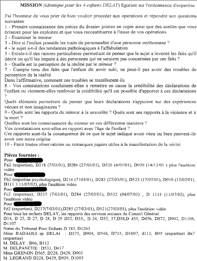 exemple de mission